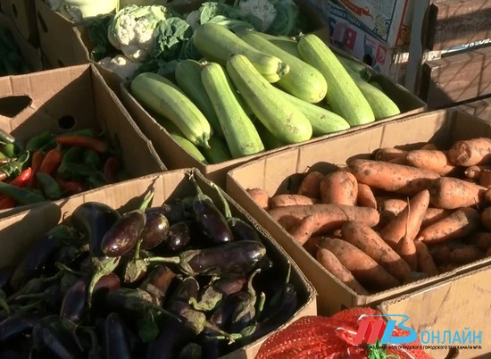 За июль в Волгоградской области уменьшились цены на овощи